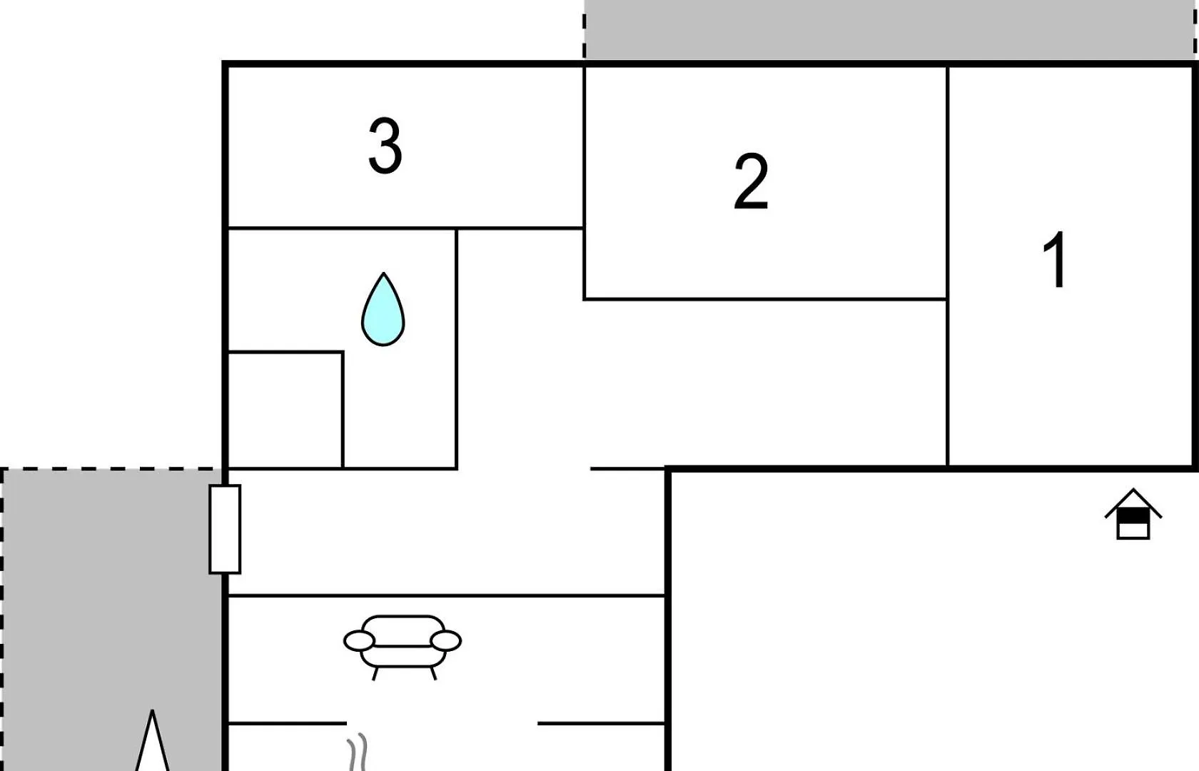 3 Bedroom Stunning Apartment In ロヴィニ